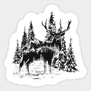 Into the wild Sticker